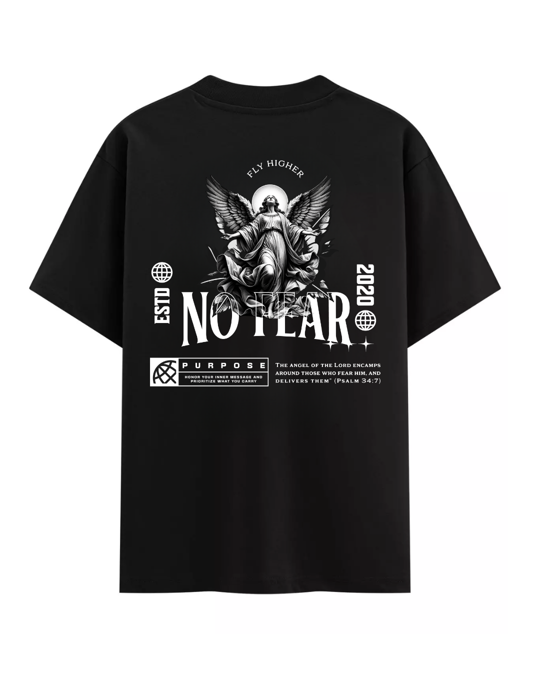 Camiseta Oversized No Fear